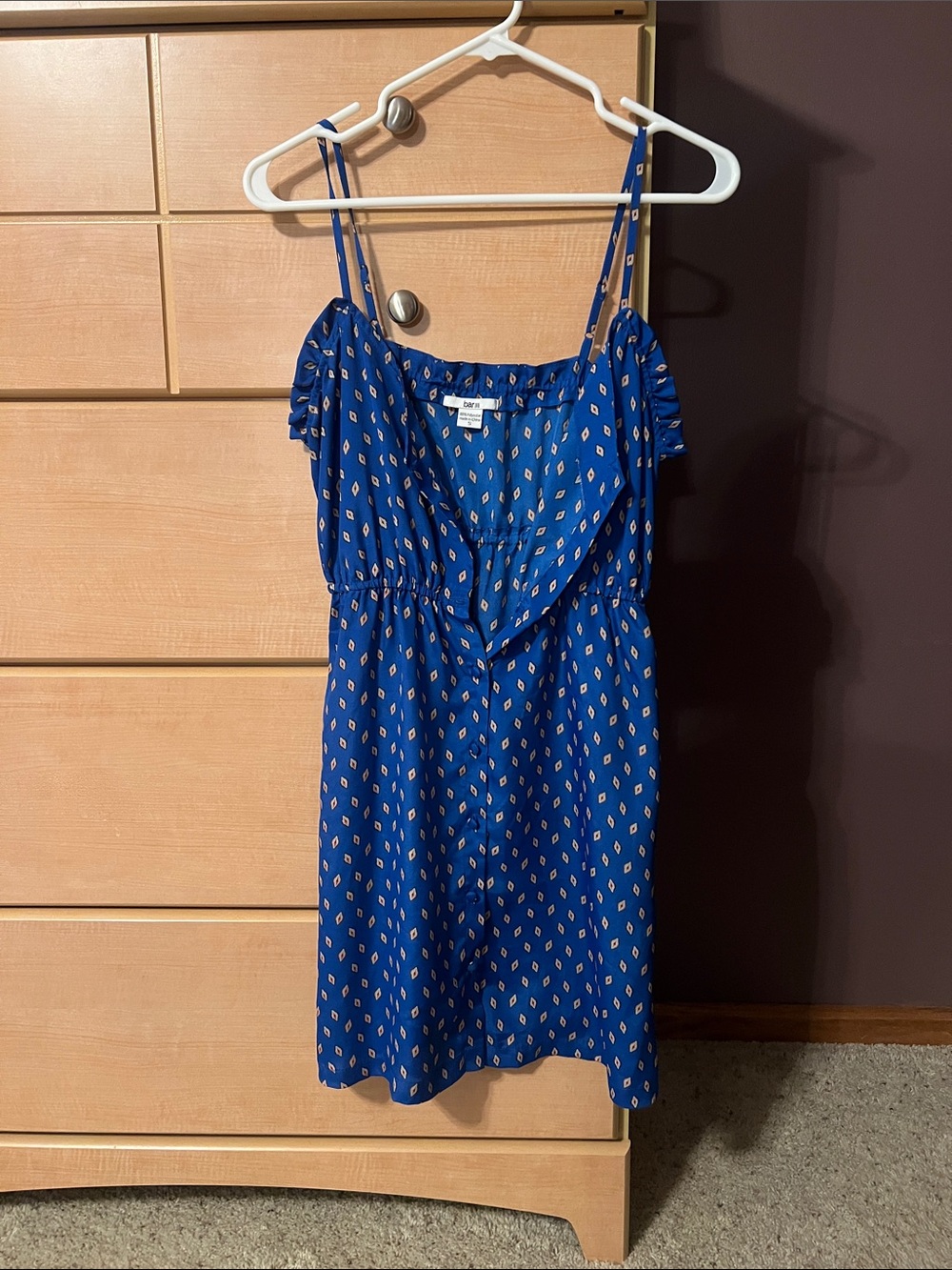 Bar III Summer button down Dress